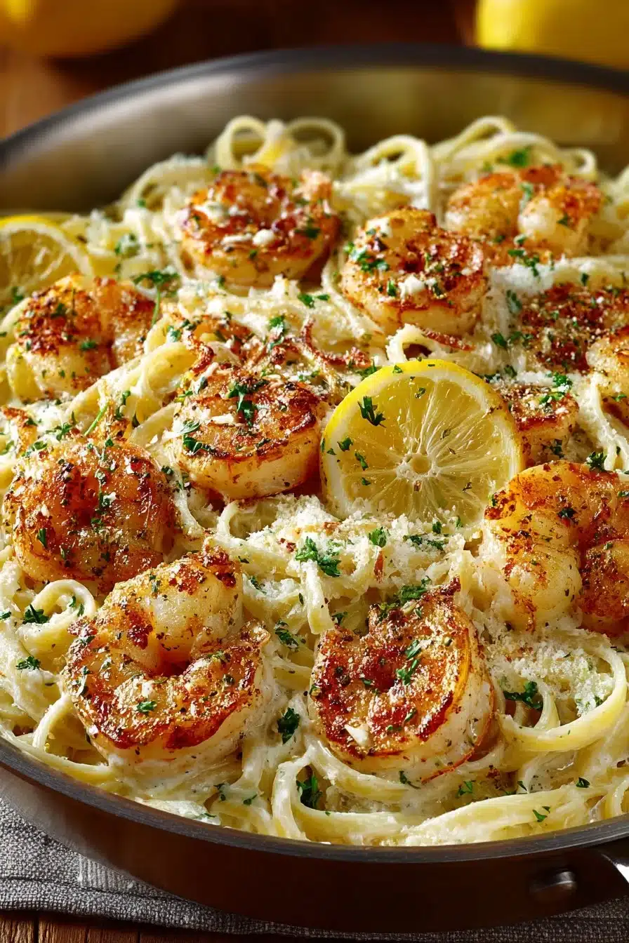 Creamy Garlic Butter Lemon Shrimp Pasta creamy garlic butter lemon shrimp pasta 2026 06 06 024038