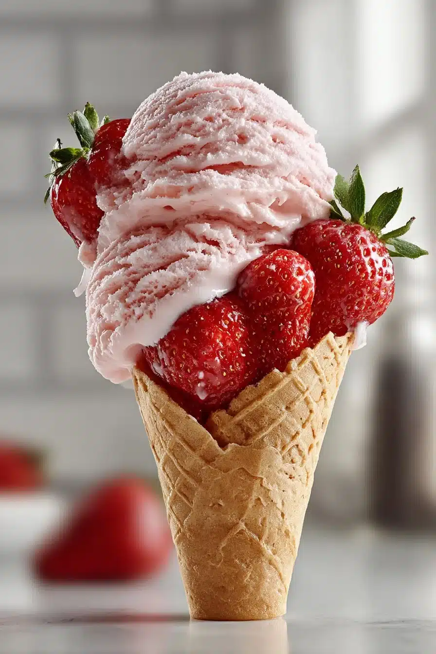 Creamy Old Fashioned Strawberry Ice Cream creamy old fashioned strawberry ice cream 2026 06 03 033604