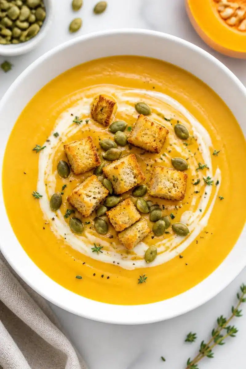 Creamy Roasted Butternut Squash Soup Recipes creamy roasted butternut squash soup recipes 2026 06 30 230556 2