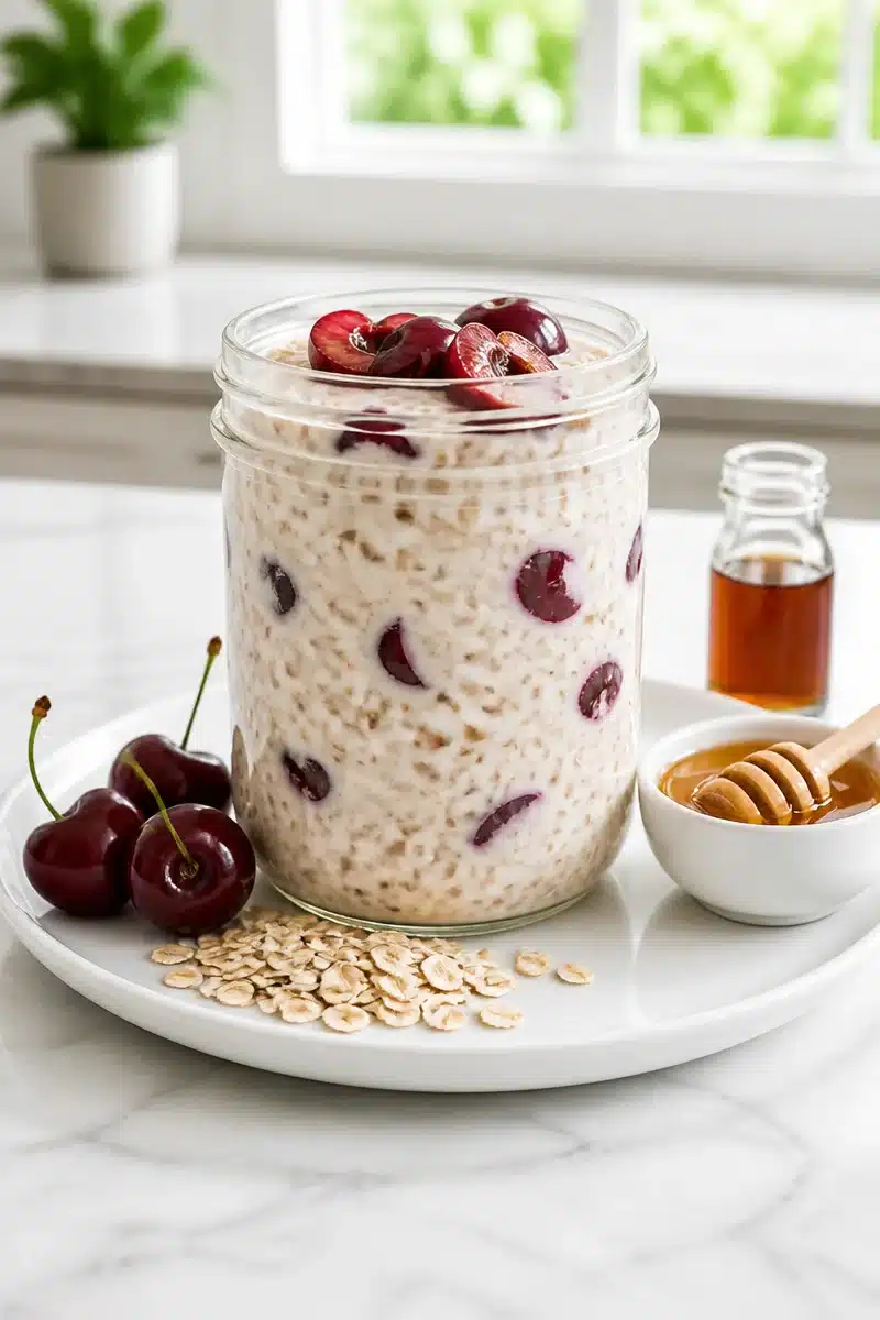 creamy vanilla cherry overnight oats 2026 06 28 064912