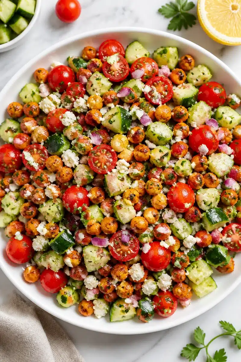 crispy air fryer chickpea and cucumber salad 2026 06 26 212749 2