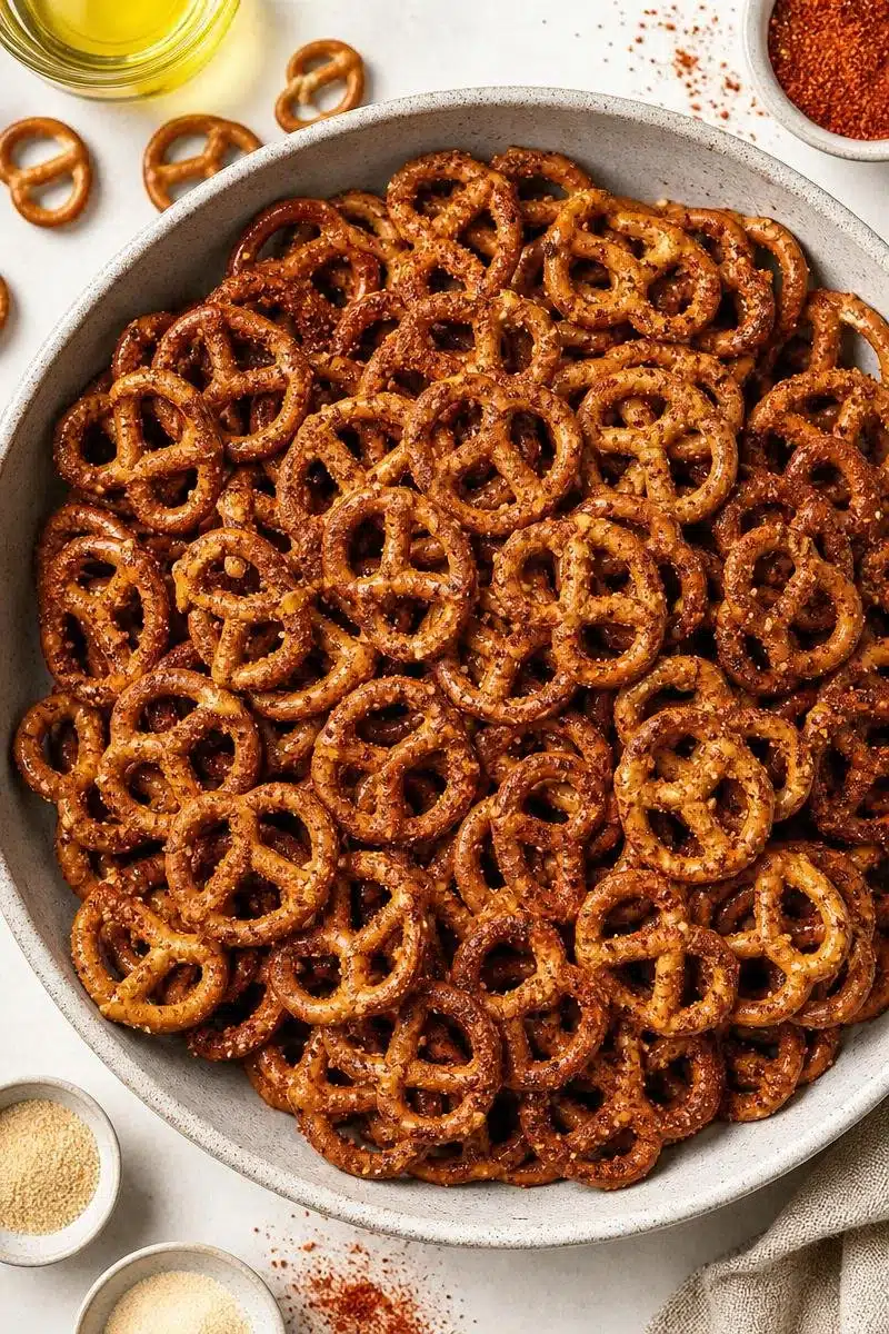 Crispy Cajun Pretzel Spicy Snack Recipe crispy cajun pretzel spicy snack recipe 2026 06 16 034011
