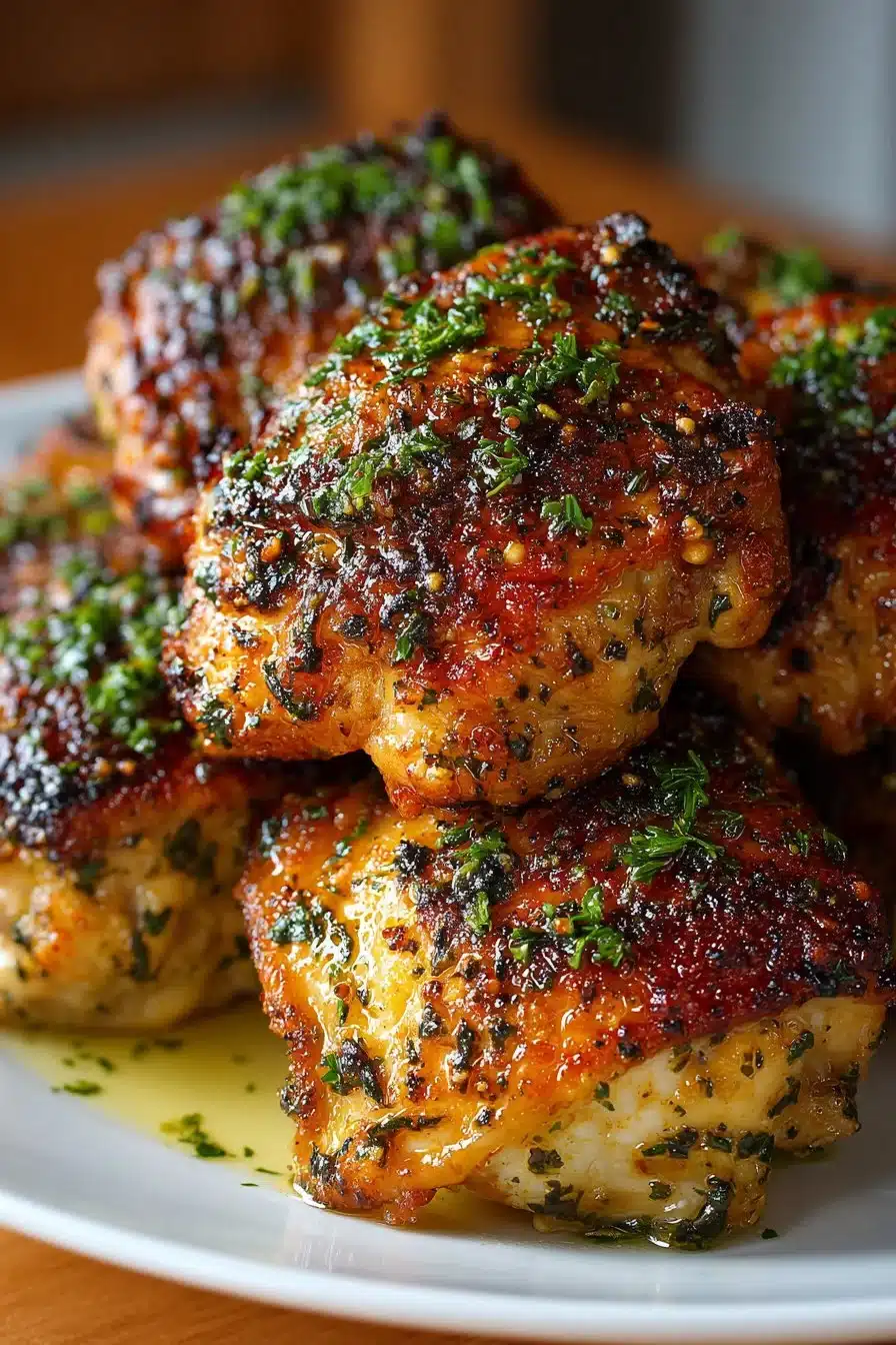 Easy Air Fryer Garlic Chicken Thighs easy air fryer garlic chicken thighs 2026 06 05 045417