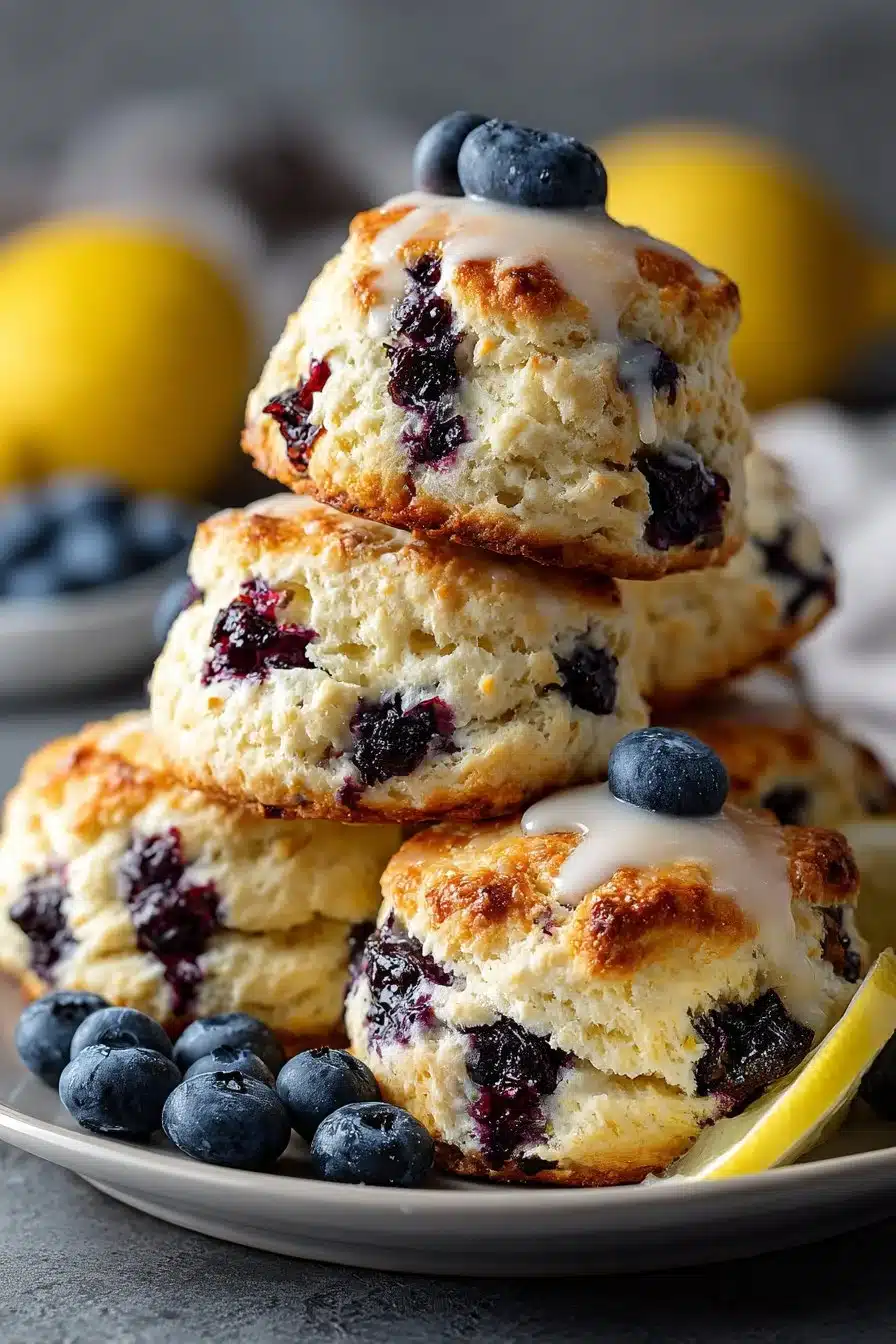 Easy Drop Style Blueberry Lemon Scones easy drop style blueberry lemon scones 2026 06 06 024026