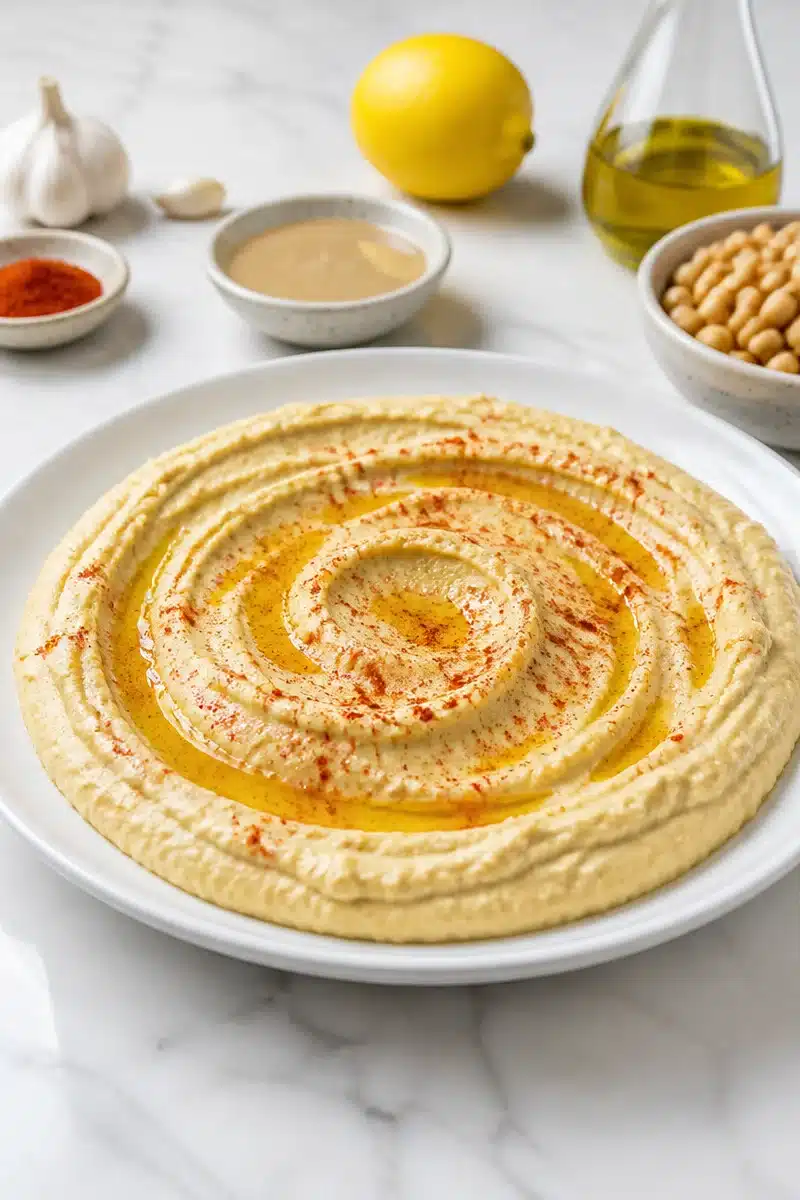 Easy Homemade Garlic Hummus Recipe easy homemade garlic hummus recipe 2026 06 21 180130