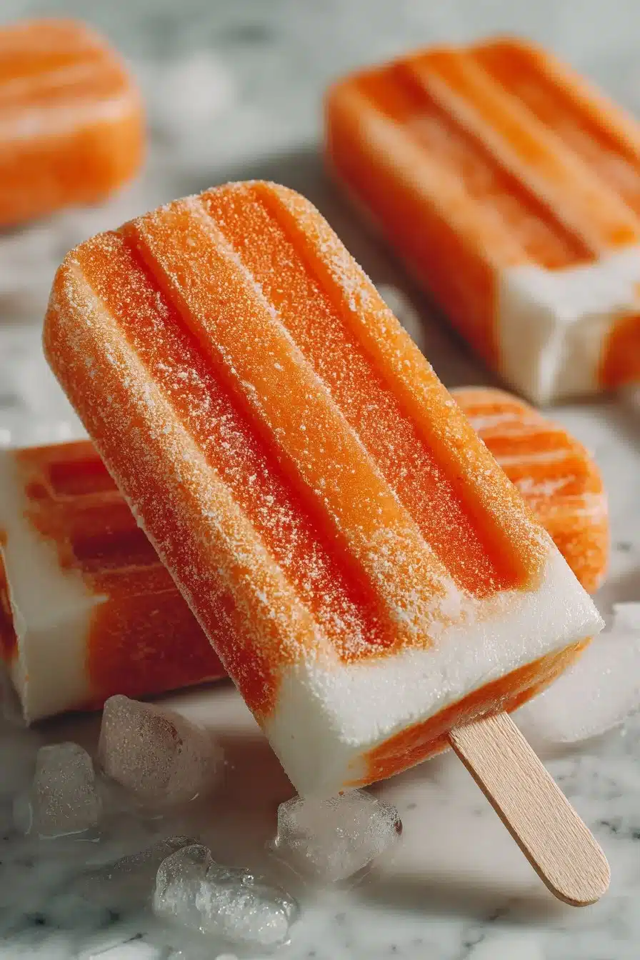 Easy Homemade Orange Creamsicle Popsicles easy homemade orange creamsicle popsicles 2026 06 03 033536