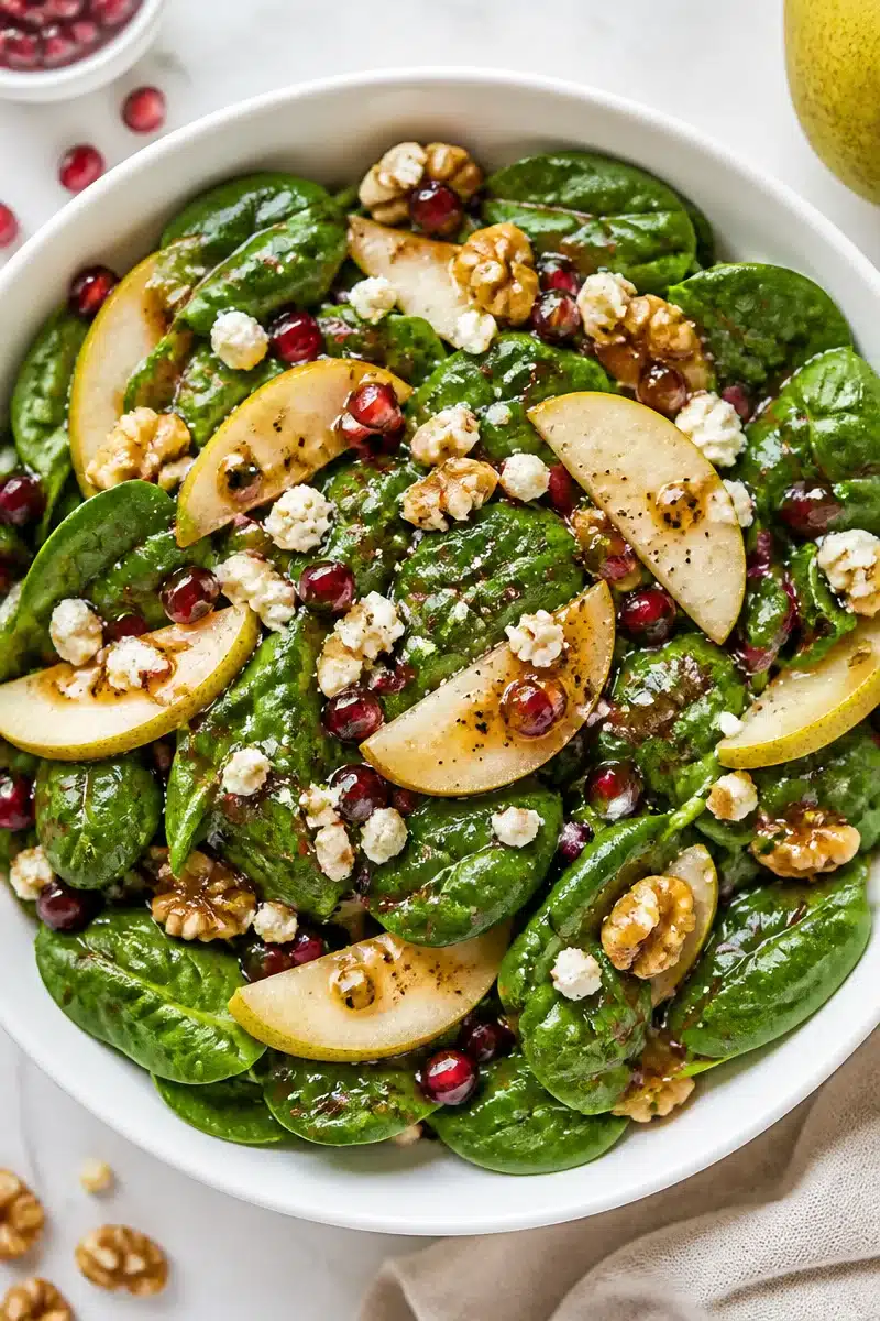 easy mason jar pomegranate and pear spinach salad 2026 06 28 021828 2