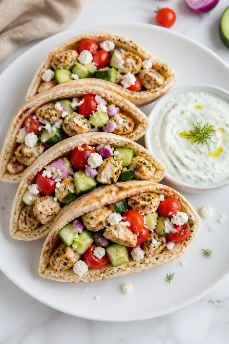 Easy Meal Prep Greek Chicken Pita Pockets easy meal prep greek chicken pita pockets 2026 06 25 204123 2
