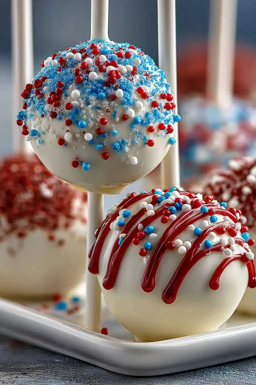 Easy No Bake 4th of July Cake Pops easy no bake 4th of july cake pops 2026 06 03 033955