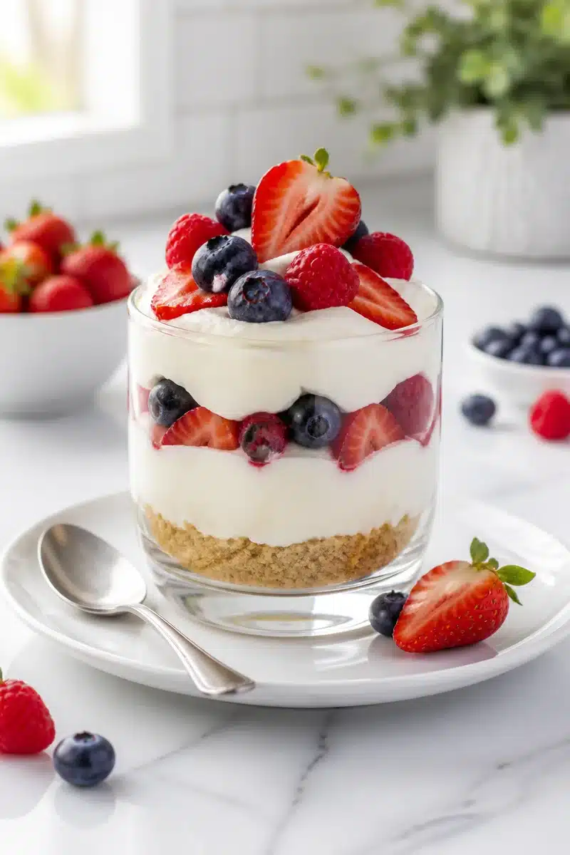 easy no bake berry cheesecake cup 2026 06 18 042927
