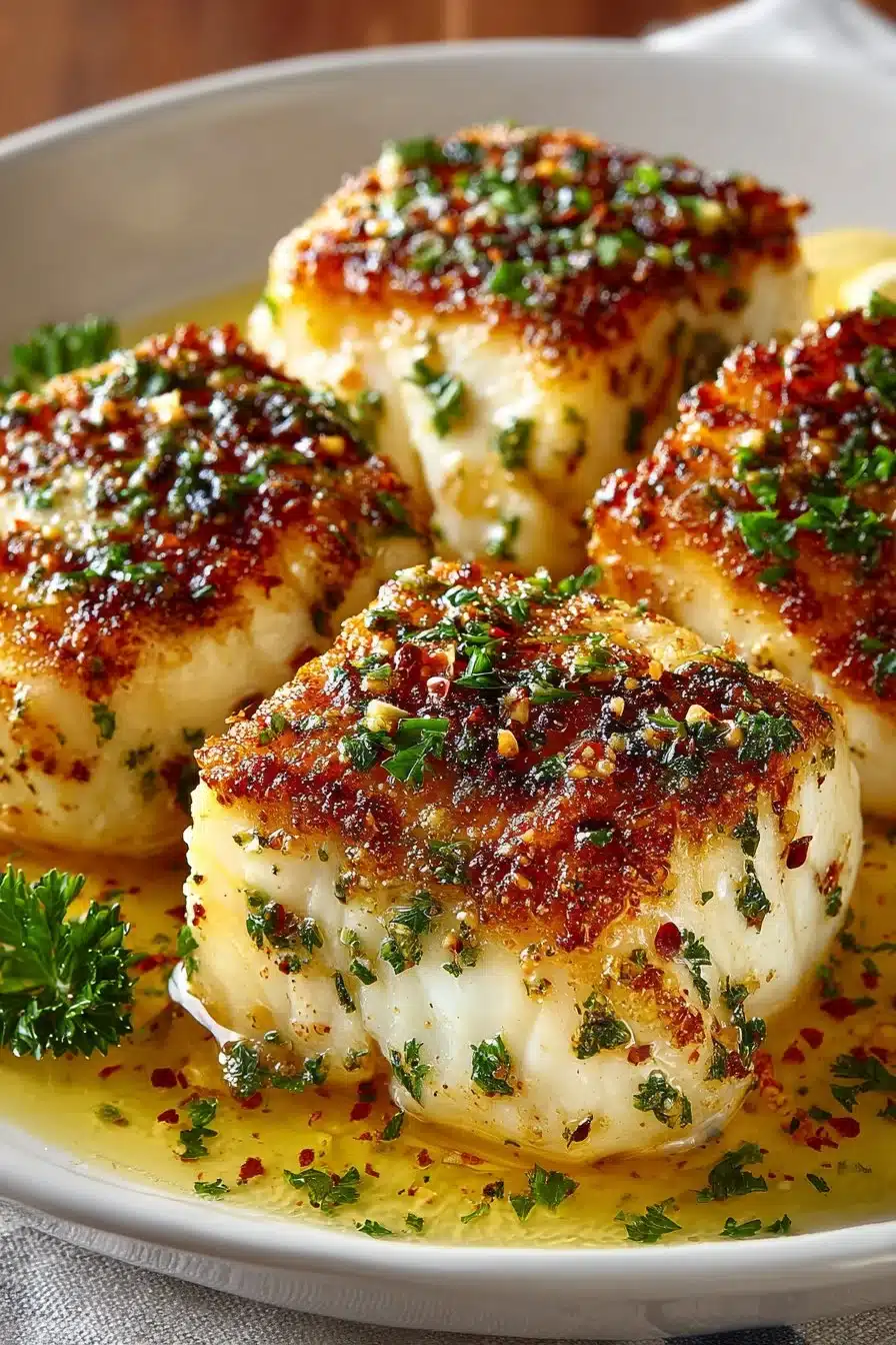 easy oven baked garlic butter halibut 2026 06 01 050048
