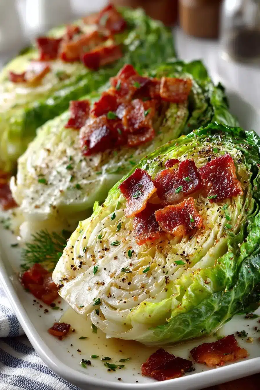 Easy Oven Roasted Cabbage Steaks with Bacon easy oven roasted cabbage steaks with bacon 2026 06 01 043238