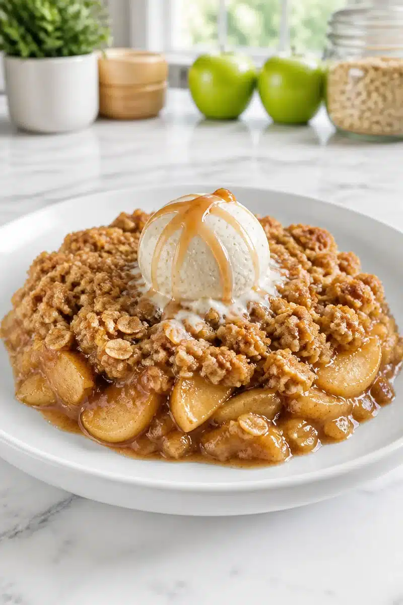 Easy Skillet Apple Crumble With Oats easy skillet apple crumble with oats 2026 06 28 023851