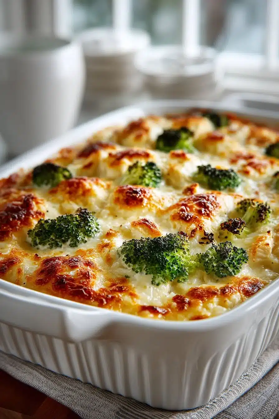 Easy Weeknight Chicken Broccoli Rice Cheese Casserole easy weeknight chicken broccoli rice cheese casser 2026 06 07 050918 2