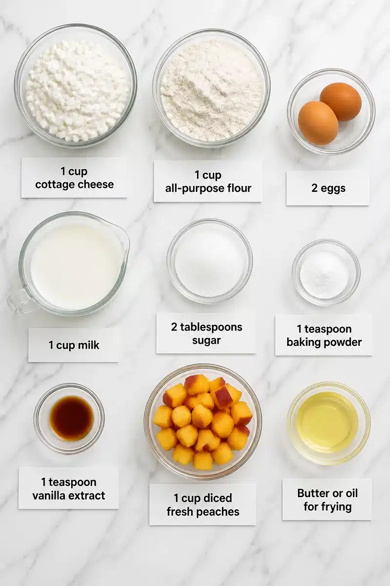 Fluffy Cottage Cheese And Peach Pancakes fluffy cottage cheese and peach pancakes 2026 06 26 211252 3