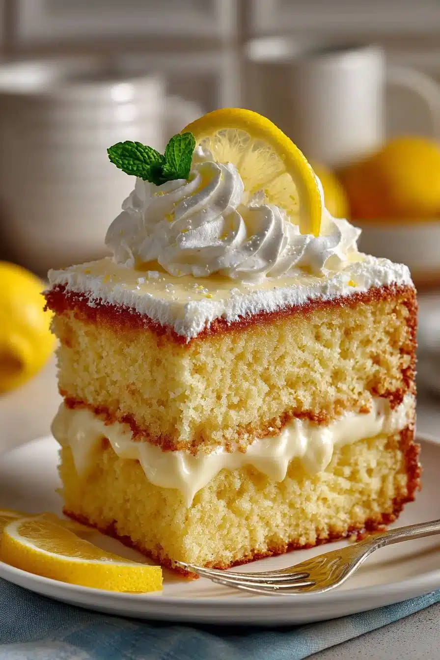 Fluffy Lemon Layered White Chocolate Cake Dessert fluffy lemon layered white chocolate cake dessert 2026 06 05 045402 2