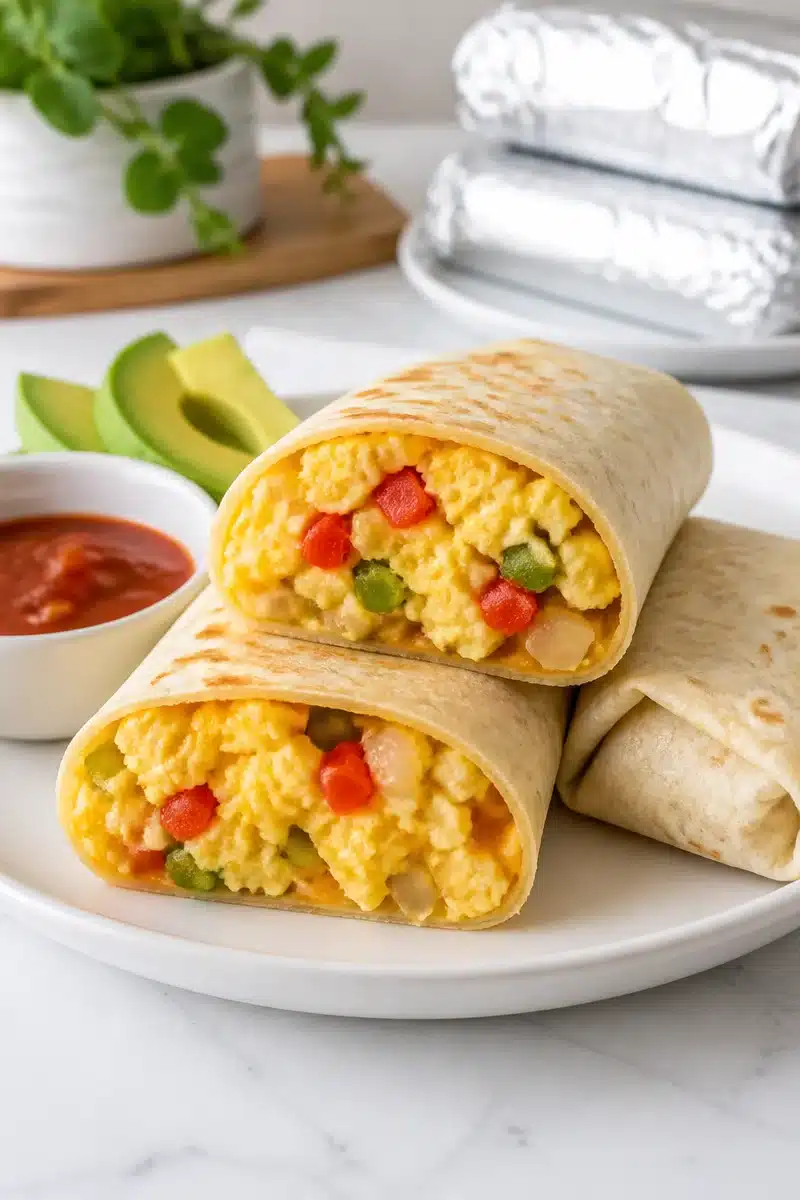 Freezer Friendly Scrambled Egg Breakfast Burrito freezer friendly scrambled egg breakfast burrito 2026 06 21 180015