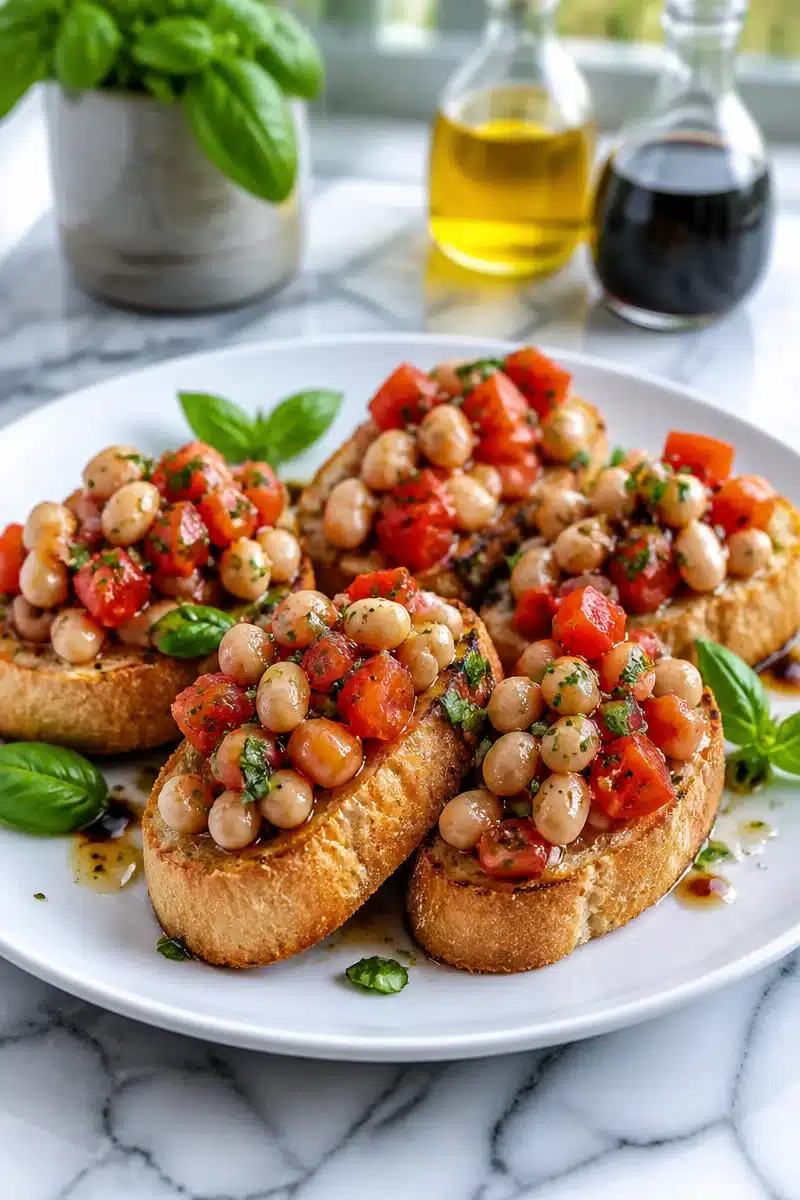 fresh tomato and white bean bruschetta salad 2026 06 26 212709
