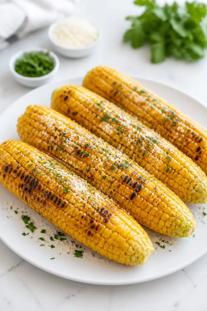 Garlic Parmesan Grilled Corn On The Cob garlic parmesan grilled corn on the cob 2026 06 21 180000