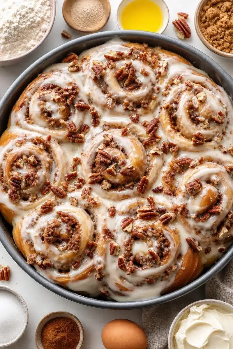Giant Southern Pecan Cinnamon Roll giant southern pecan cinnamon roll 2026 06 16 034116