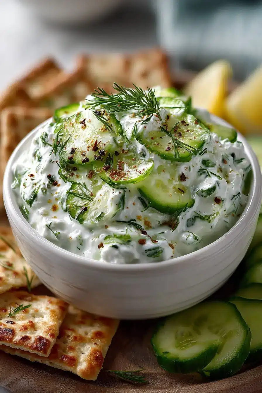 Greek Yogurt Creamy Cucumber Dip greek yogurt creamy cucumber dip 2026 06 07 044100