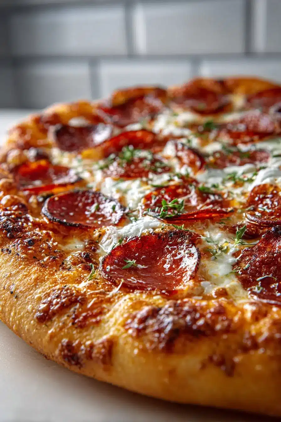 Grilled Pepperoni Blackstone Pizza grilled pepperoni blackstone pizza 2026 06 03 032947