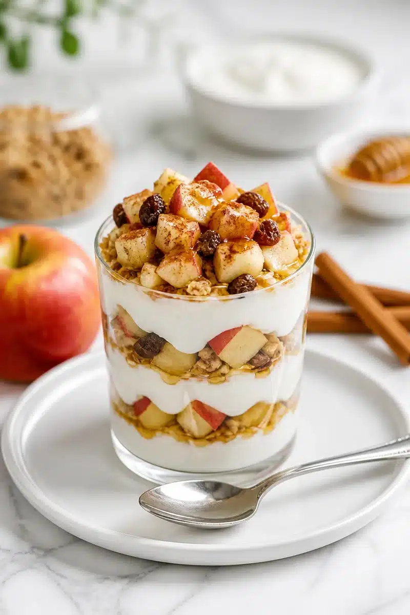 Healthy Apple Cinnamon Yogurt Parfait healthy apple cinnamon yogurt parfait 2026 06 20 153141