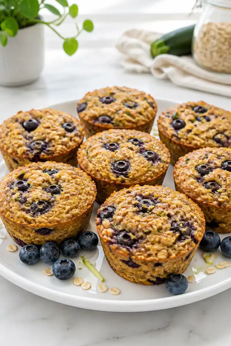 Healthy Blueberry Zucchini Baked Oatmeal Cups healthy blueberry zucchini baked oatmeal cups 2026 06 25 204101