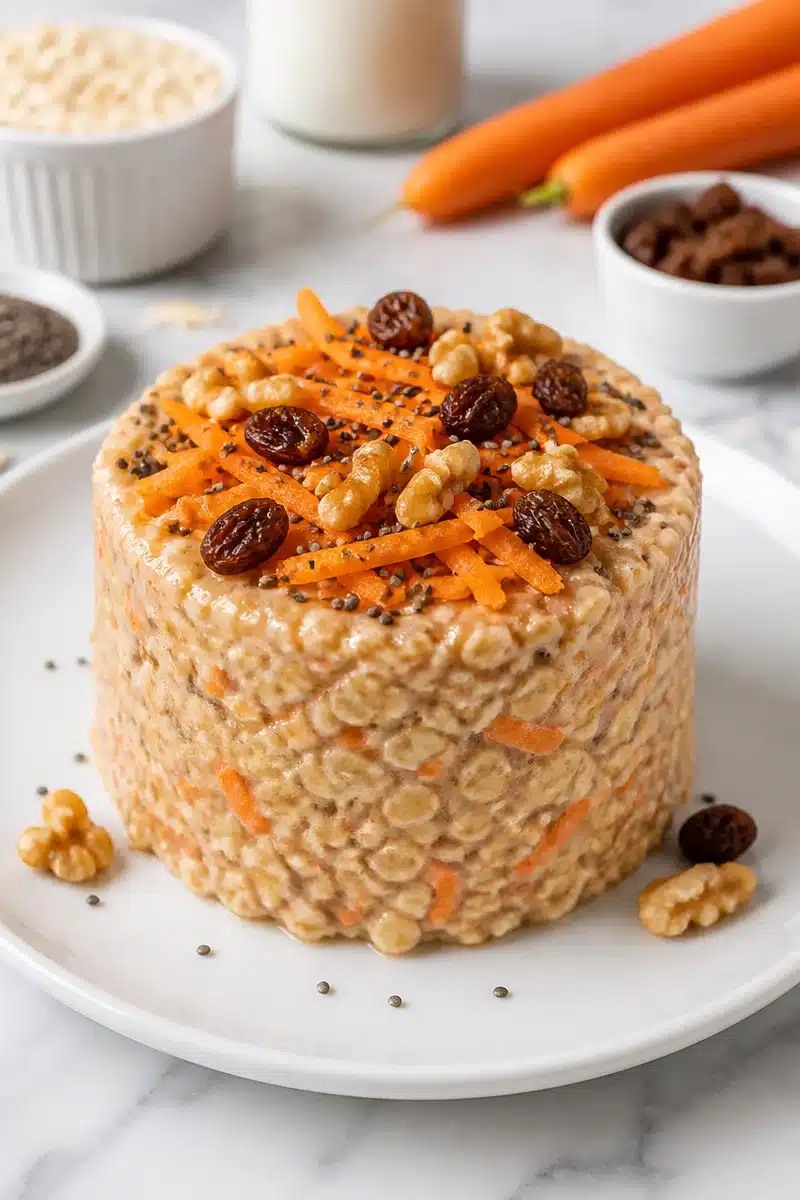 healthy carrot cake overnight oat recipe 2026 06 20 155905
