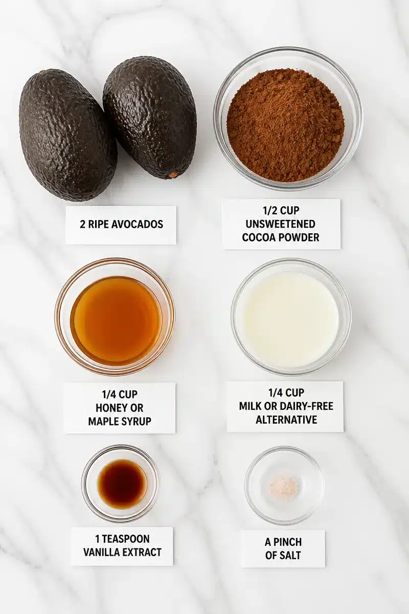 Healthy Chocolate Avocado Mousse Recipe healthy chocolate avocado mousse recipe 2026 06 18 043015 3