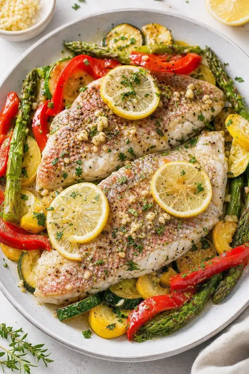 healthy foil baked snapper fish recipe 2026 06 16 034154