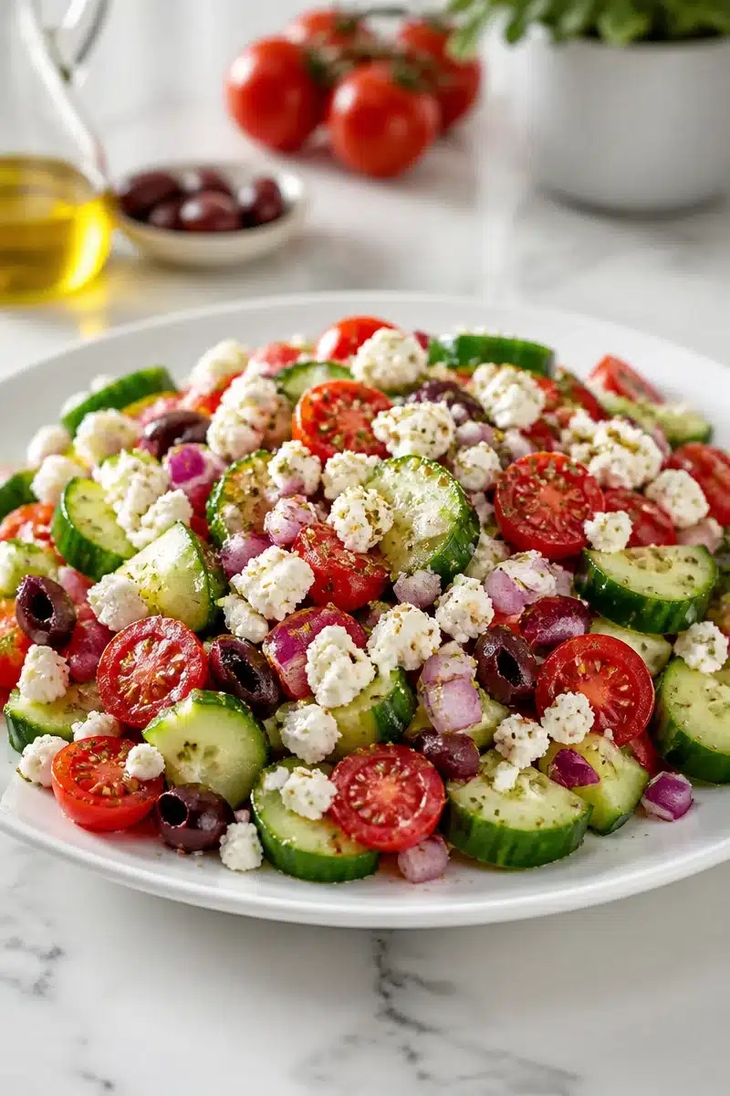 Healthy Greek Cucumber Tomato Salad healthy greek cucumber tomato salad 2026 06 19 031332
