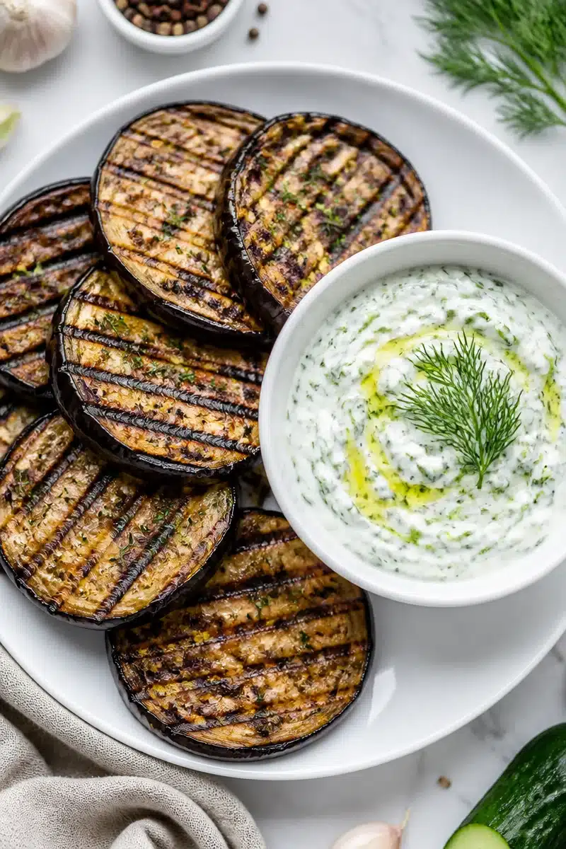 Healthy Grilled Eggplant With Tzatziki Sauce healthy grilled eggplant with tzatziki sauce 2026 06 26 212220 2