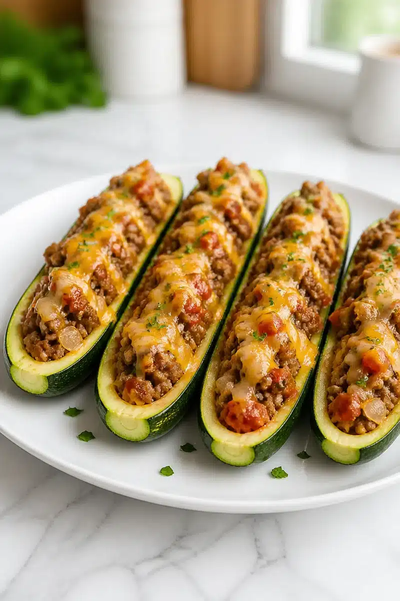 Healthy Ground Beef And Zucchini Boat Skillet healthy ground beef and zucchini boat skillet 2026 06 25 205035