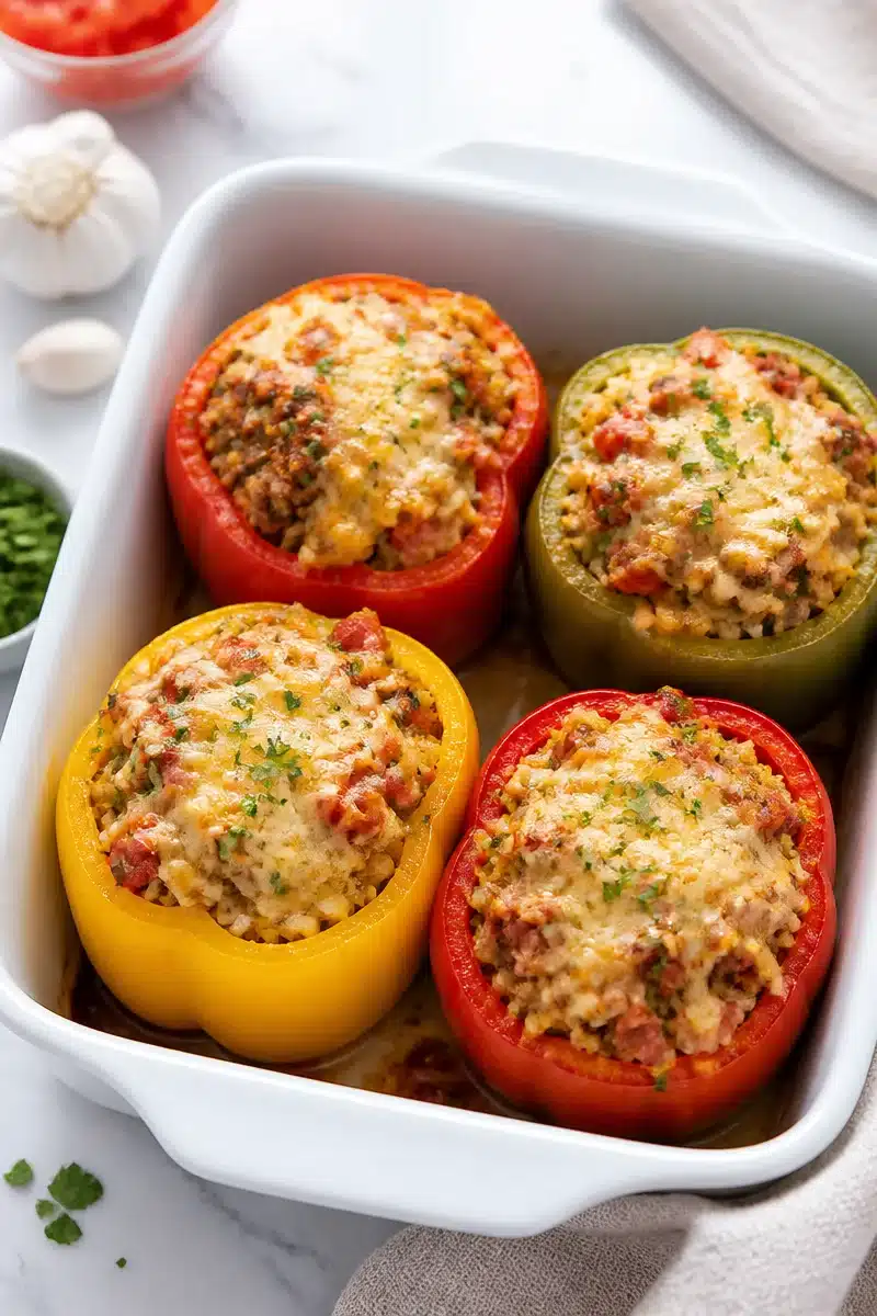 Healthy Ground Chicken Stuffed Bell Peppers healthy ground chicken stuffed bell peppers 2026 06 25 204256 2