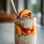 healthy low sugar peach overnight oats with greek 2026 06 05 033445 683x1024 1