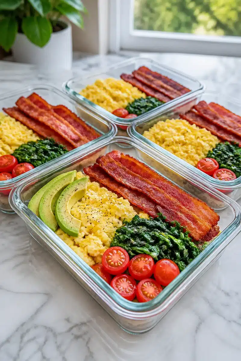 Healthy Meal Prep Turkey Bacon And Egg Breakfast Bowls healthy meal prep turkey bacon and egg breakfast b 2026 06 28 064859