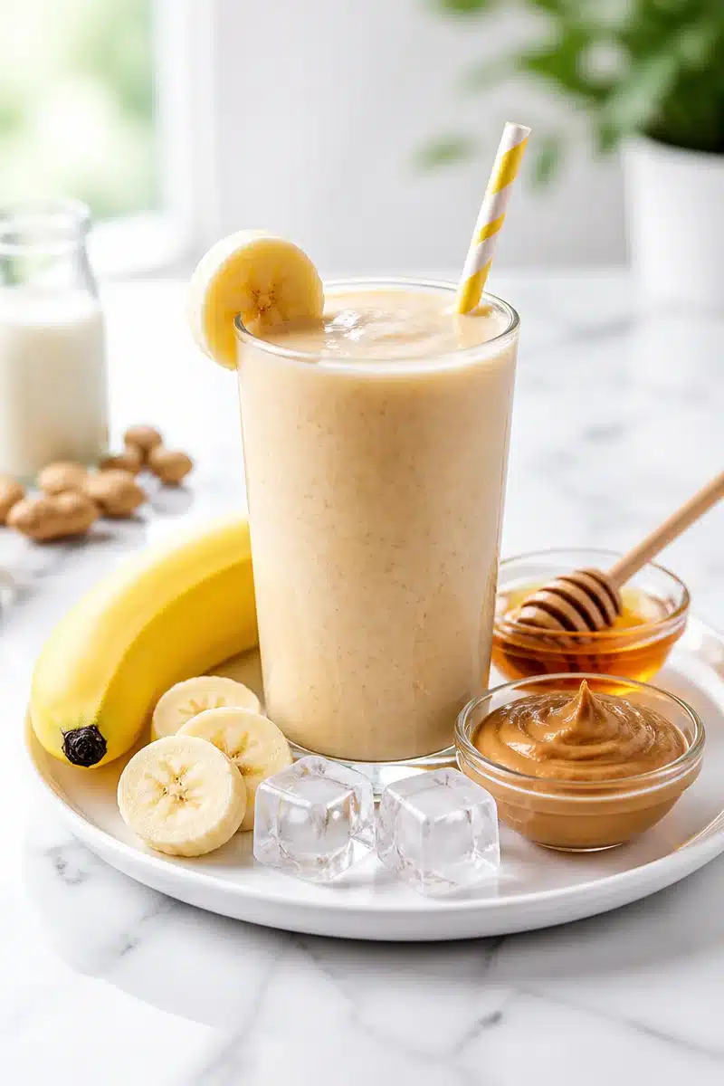 Healthy Peanut Butter Banana Smoothie healthy peanut butter banana smoothie 2026 06 17 054723