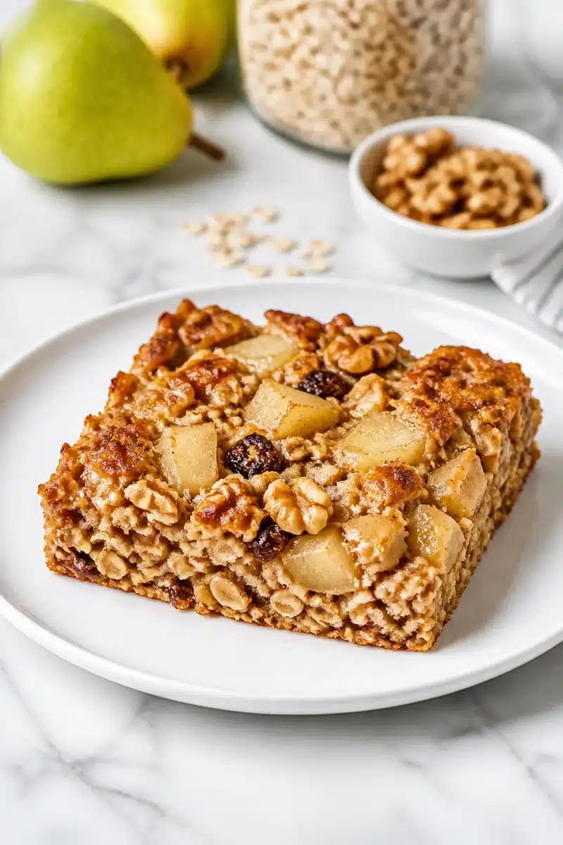 healthy pear and walnut baked oatmeal 2026 06 23 051028