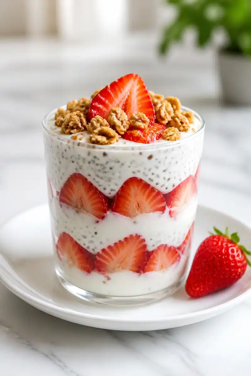 healthy strawberry chia yogurt parfait 2026 06 19 024721