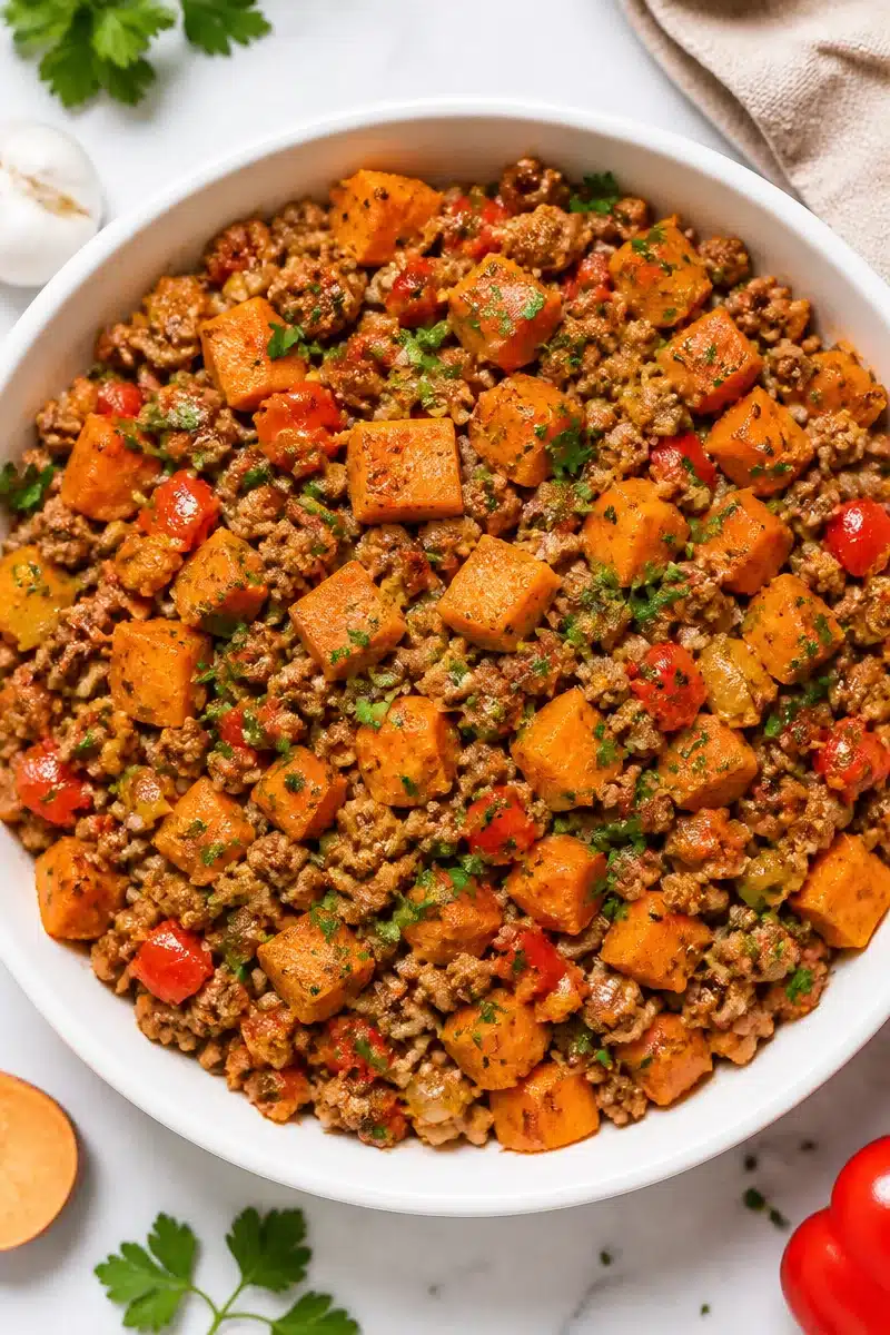healthy sweet potato and ground turkey skillet 2026 06 24 165810 2