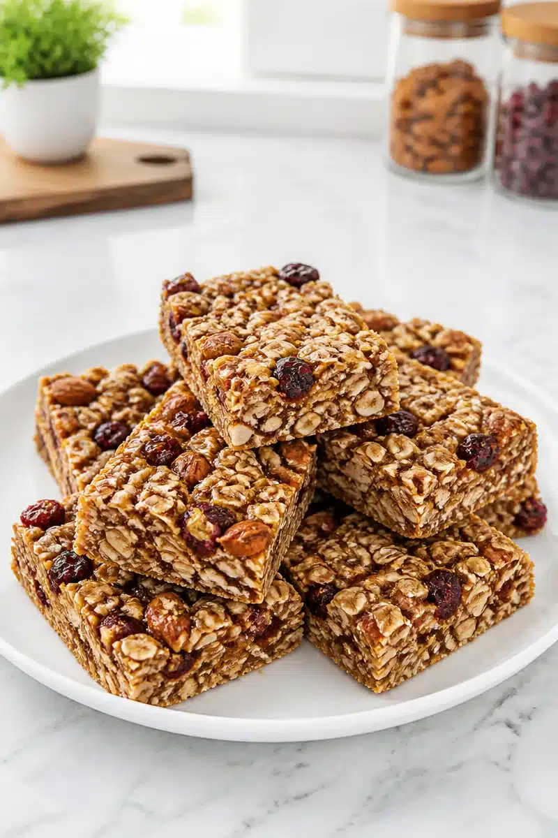 Homemade Chewy Cherry Almond Granola Bars homemade chewy cherry almond granola bars 2026 06 30 230721
