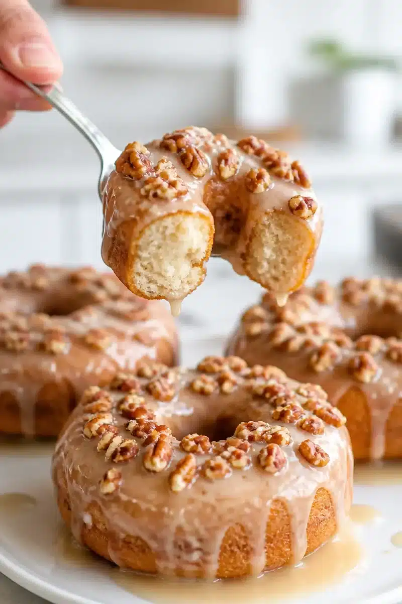 homemade maple pecan glazed donut 2026 06 12 164134