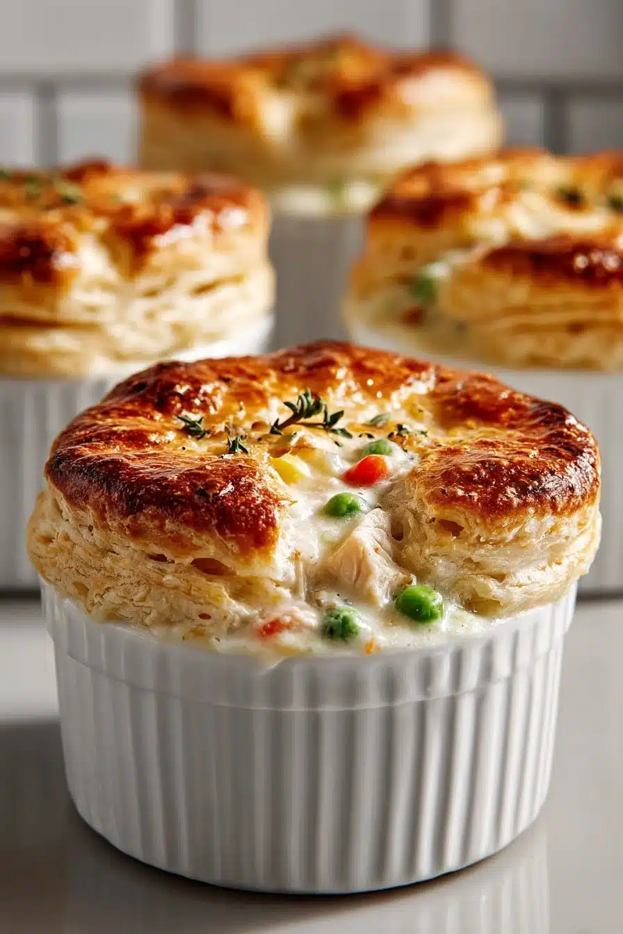 Homestyle Biscuit Topped Mini Chicken Pot Pies homestyle biscuit topped mini chicken pot pies 2026 06 04 045827 2