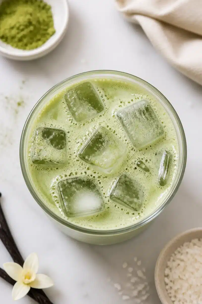 Iced Vanilla Matcha And Coconut Milk Latte iced vanilla matcha and coconut milk latte 2026 06 26 211604 2
