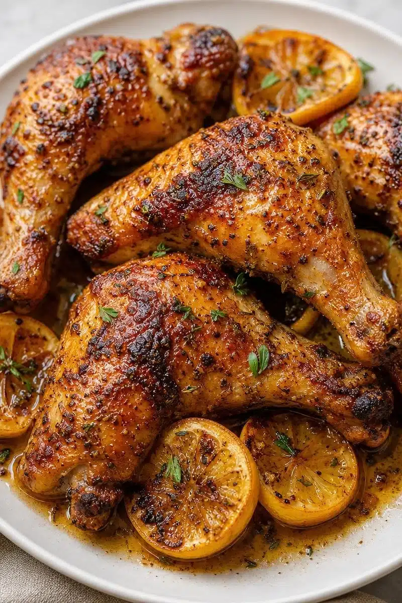 Juicy Skillet Roasted Chicken Leg Recipe juicy skillet roasted chicken leg recipe 2026 06 16 034527 2