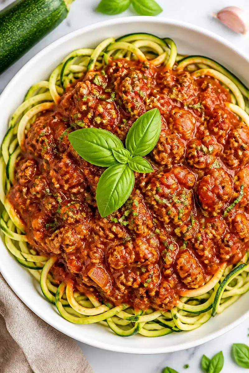 low carb zucchini noodle turkey bolognese 2026 06 20 160059 2