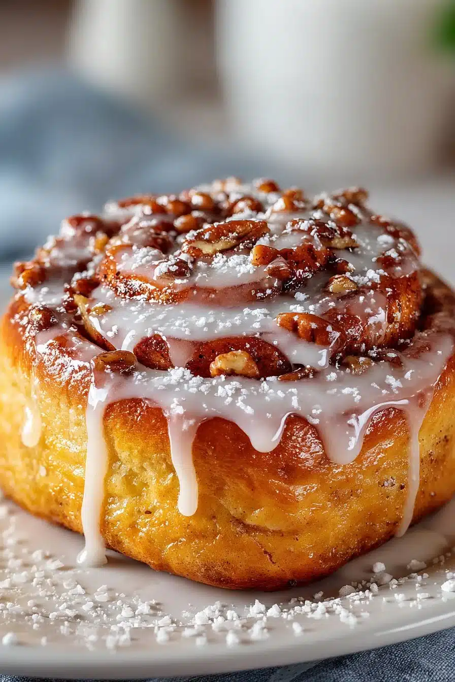 Maple Pecan Glazed Pumpkin Cinnamon Roll maple pecan glazed pumpkin cinnamon roll 2026 06 09 031848