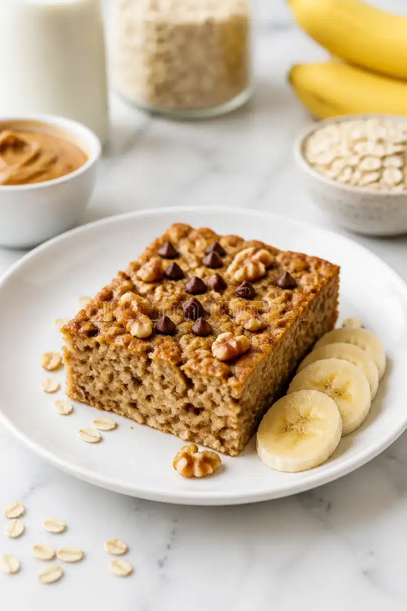 Meal Prep Peanut Butter Banana Baked Oatmeal meal prep peanut butter banana baked oatmeal 2026 06 20 155855