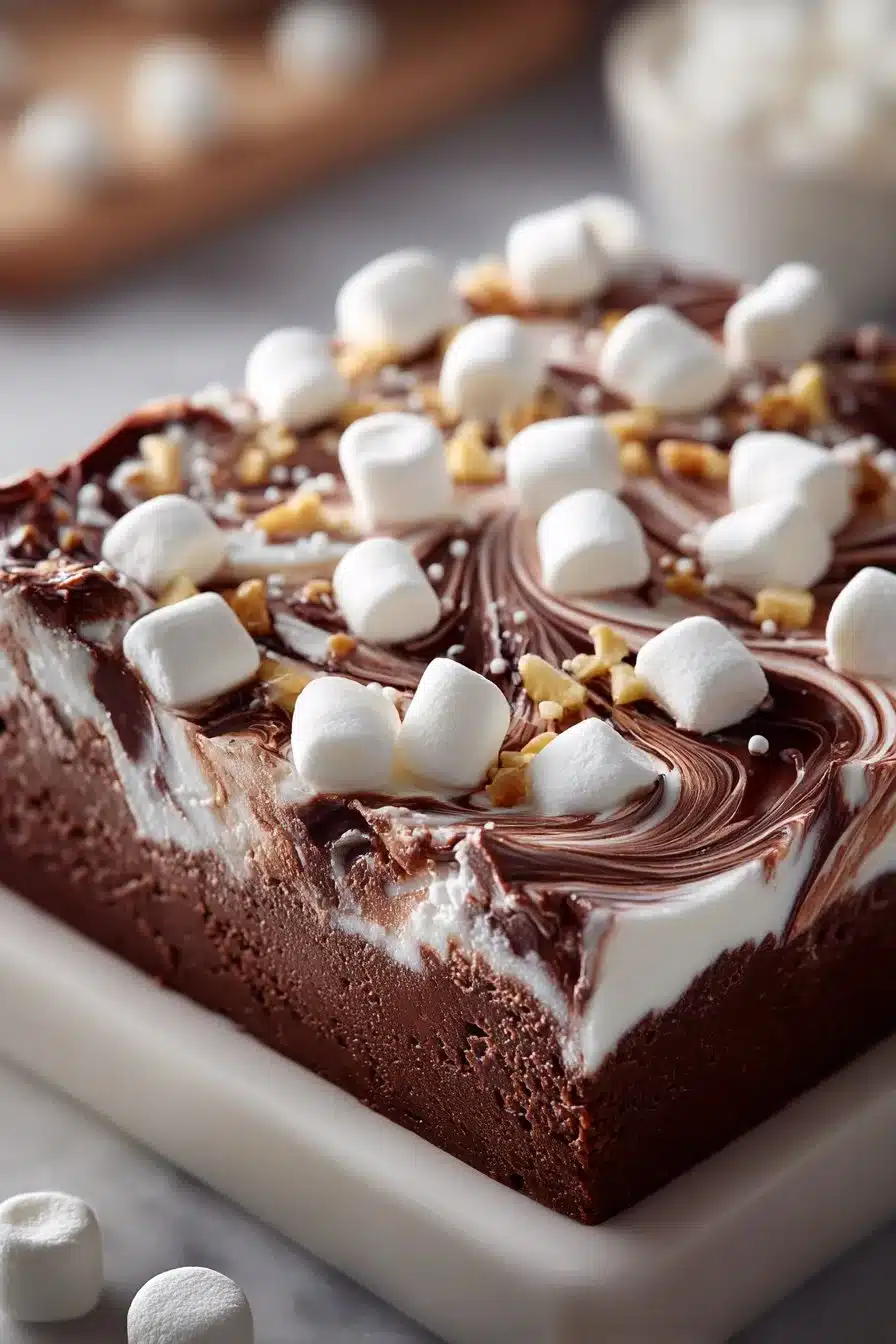 Microwave Marshmallow Swirl Chocolate Fudge microwave marshmallow swirl chocolate fudge 2026 06 09 031830